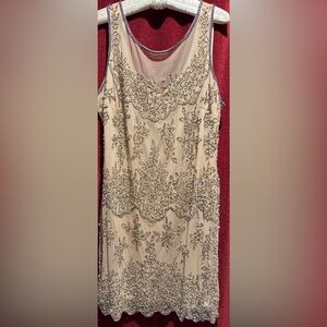 Custom Elegant Beaded Dress